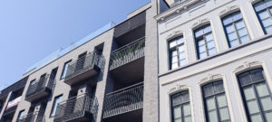 vue d'appartements à Bruxelles
