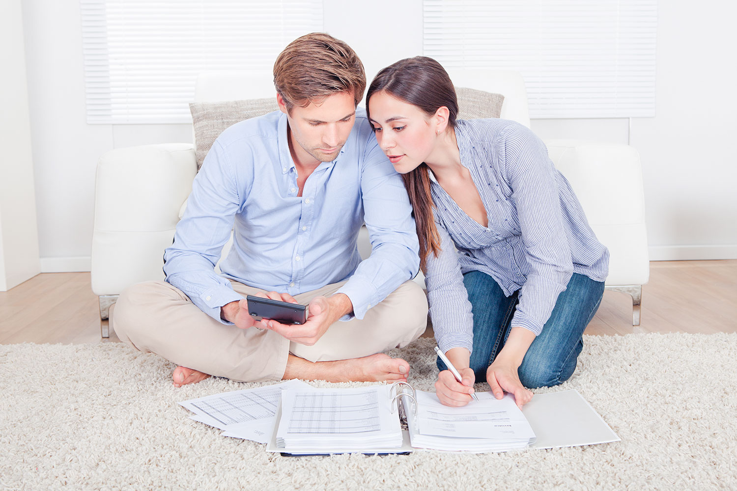 couple analyse ensemble plan d’amortissement